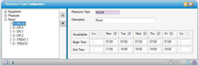 Resource Type Configuration